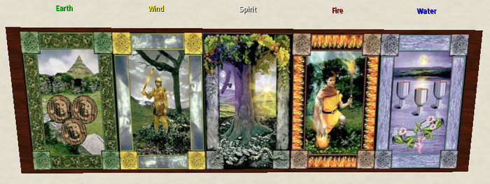 Wolfhaven Celtic Tarrot Display - Complete