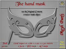 Hand mask - 1 LI - FULL PERMS Mesh