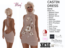 *BSASSY* CASTIN DRESS SAND