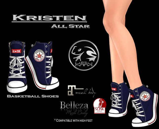 :.: Katak :.: All Star Kristen Blue ( Basketball Shoes )