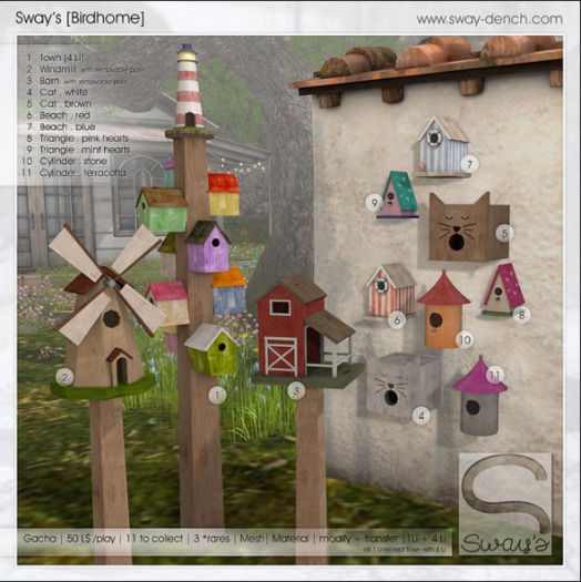 Sway's [Birdhome] Triangle . mint
