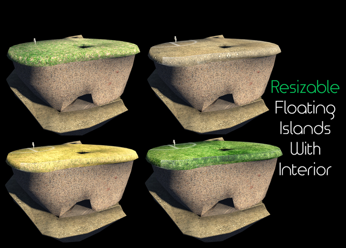 LMF Floating Island W/ Interior Cave