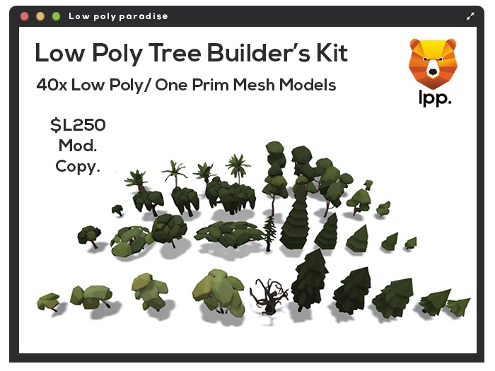 Low Poly Tree Collection V1.0 [LPP]