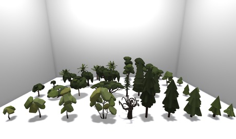 Second Life Marketplace - Low Poly Tree Collection V1.0 [LPP]