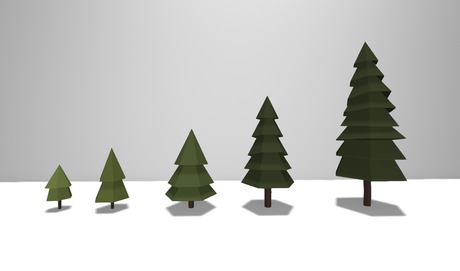 Second Life Marketplace - Low Poly Tree Collection V1.0 [LPP]