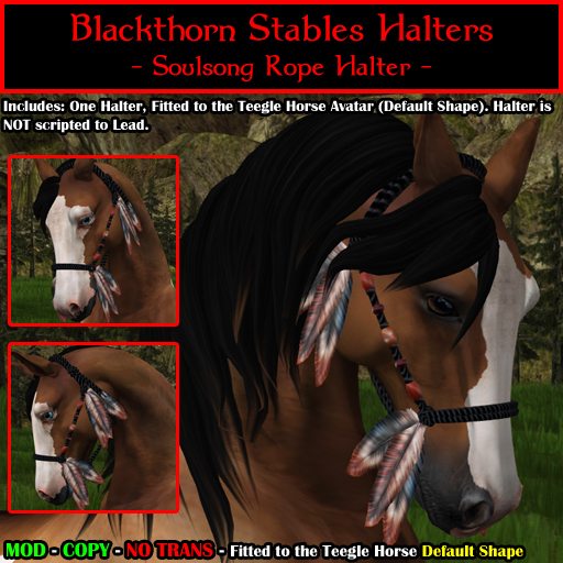 [BTS-TH] Soulsong Rope Halter (boxed)