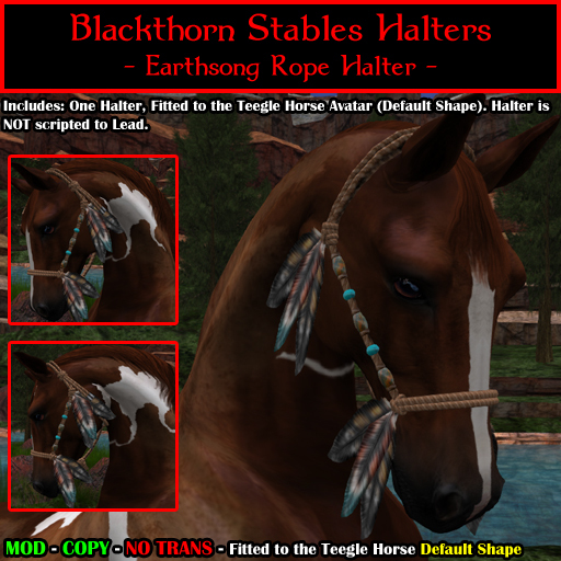 [BTS-TH] Earthsong Rope Halter (boxed)