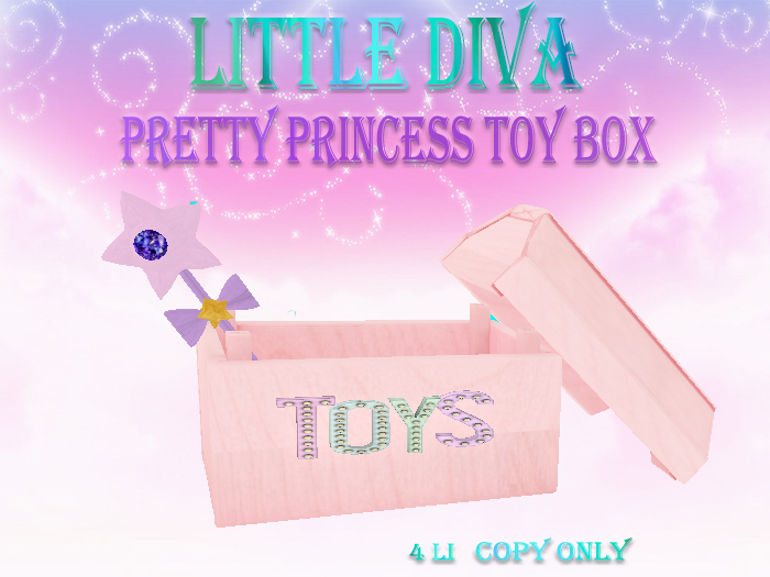 ~Little Diva~Pretty Princess Toy box