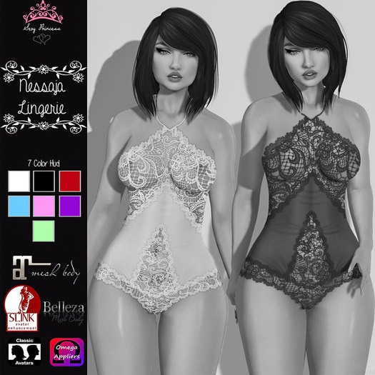 Nessaja *Sexy Princess* Lingerie DEMO