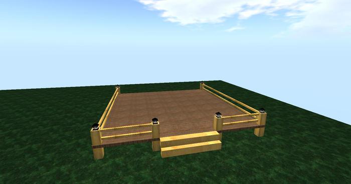 NOVA 1 BACK YARD DECK