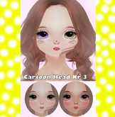 Cartoon MESH Head  *(OO)*YUKI_(Milk) Moe 03 