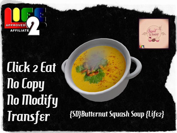 {SD}Butternut Squash  Soup{Life2}