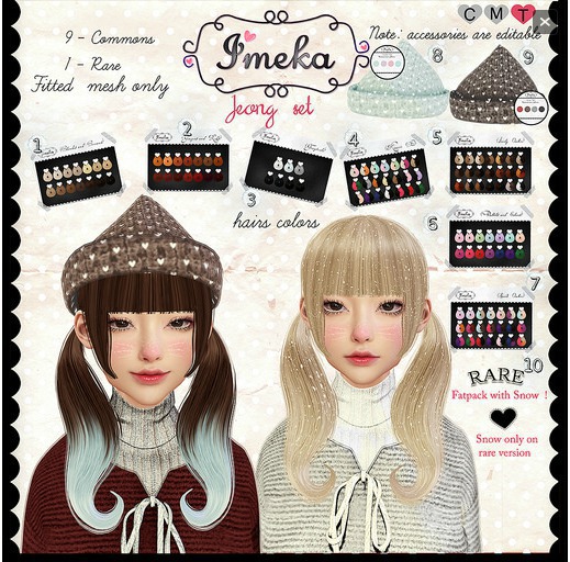 {Imeka} Jeong - Beanie {Basic Set}