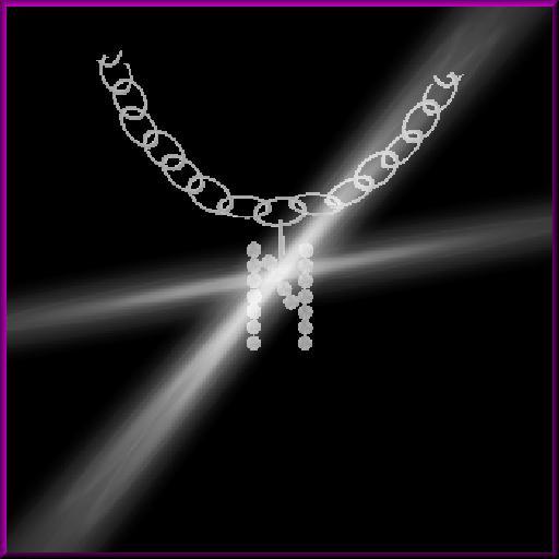 Initial Necklace 'N'