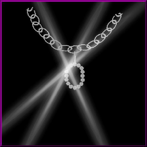 Initial Necklace 'O'
