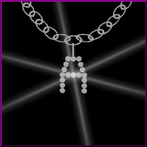 Initial Necklace 'A'