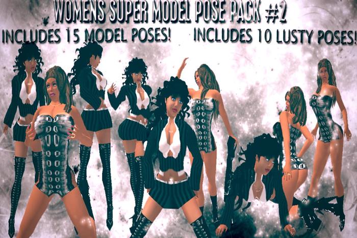 Bella Super Model Pose Pack 2 Transferable Nocopy