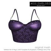 .miss chelsea. Roxy Bralet Purple