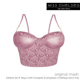 .miss chelsea. Roxy Bralet Soft Pink