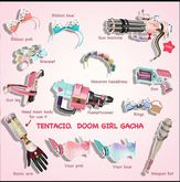 *Tentacio* Doom girl gacha. Flamethrower