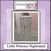 Serendipity Kids - Little Princess Collection - Bedside Table