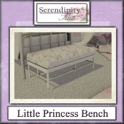 Serendipity Kids - Little Princess Coll - Bench (Boxed)