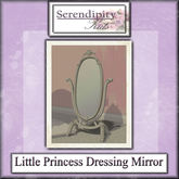 Serendipity Kids - Little Princess Collection - Dressing Mirror 