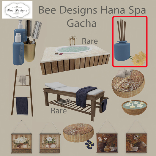 .:Bee Designs:. Hana Spa Parfum Sticks