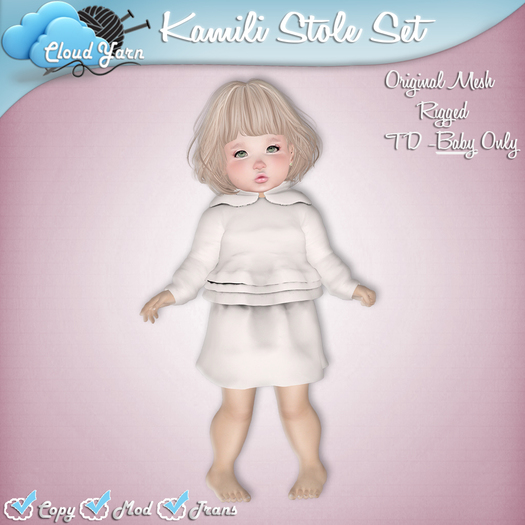 {CY} Kamili Stole Set Full Perms