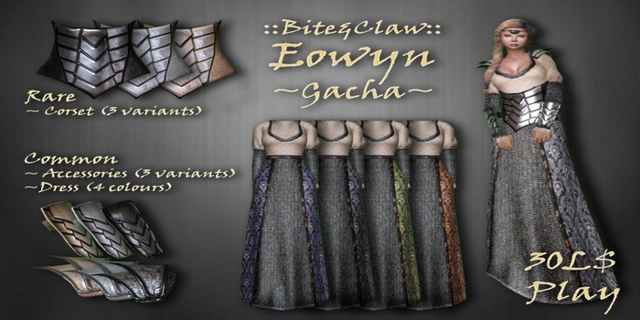 ::B&C:: Eowyn - Accessory Pack - Silver
