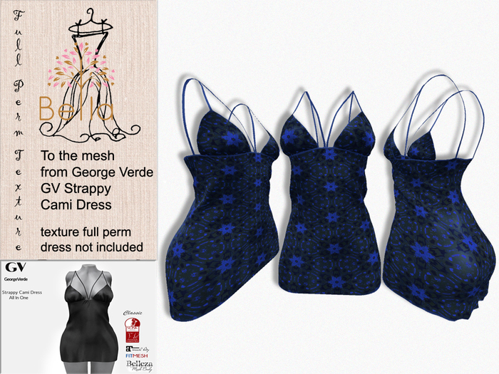 BELLA texture GV21704 Strappy Cami Dress 8