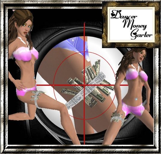 Dancers Money Garter