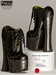 Mp azoury obscur high heel shoe onyx