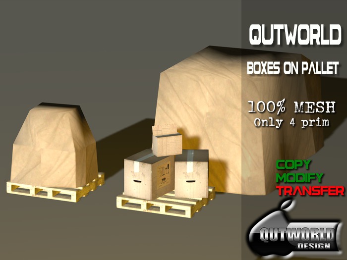 .::QUTWORLD BOXES ON PALLET::. 
