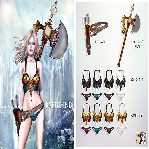 *May's Soul* Battle end gacha onix brown XS
