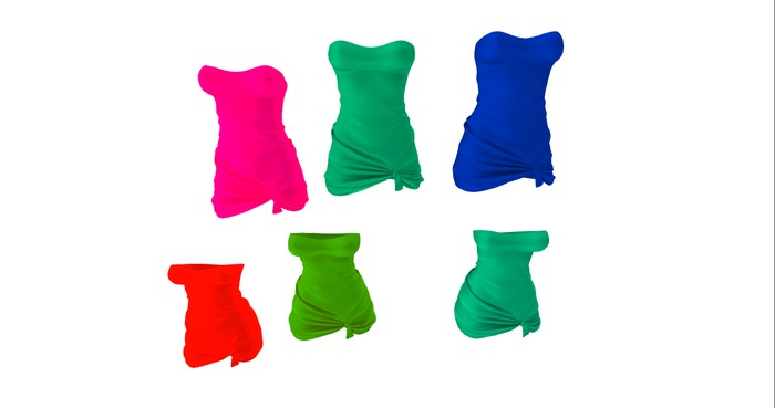 .:. MS .:. Tied Raver Dress [UNPACKER]