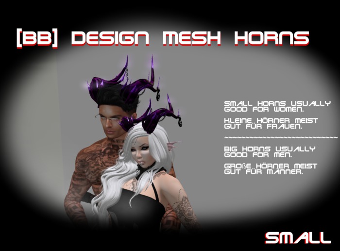 002 darkpurple small Horns