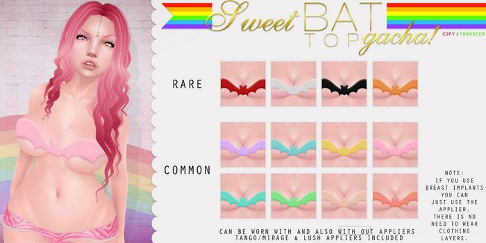 !Blah. (My  Sweet Bat Top) Violet