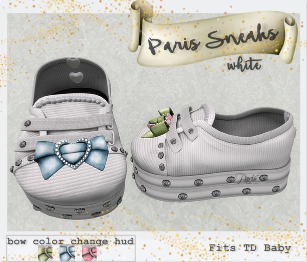 ! {sPs} paris sneaks_white