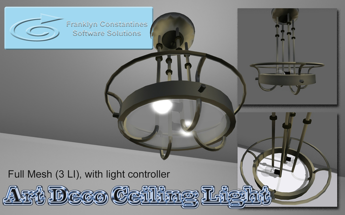 Art Deco Light "France"