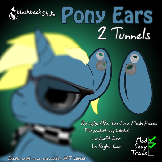 [bbS] Pony Ears - 2 Tunnels