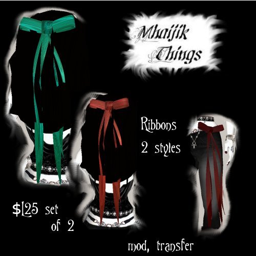 Ribbons 2 styles - boxed