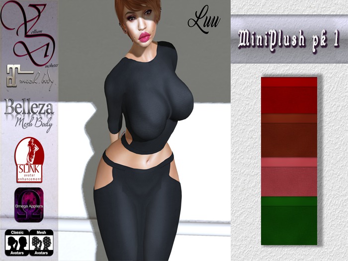 {V-D} Luu MiniPlush Pack [1]