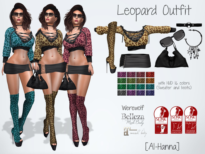 [Al-Hanna] Leopard Outfit