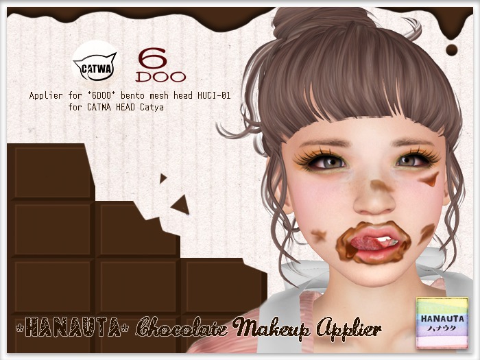 *HANAUTA* Chocolate Makeup Applier