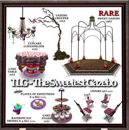 TLG - Sweetest Gazebo Gacha - Gazebo RARE 