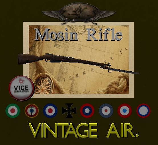 2017 Vintage Air Mosin Rifle Vice Combat