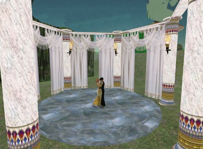 lfox Egyptian Dancing Pavilion Set