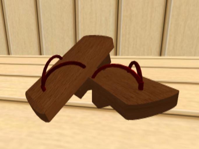 Mens Japanese Geta Sandles