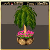 LW_ Mesh Palm with Primroses 1